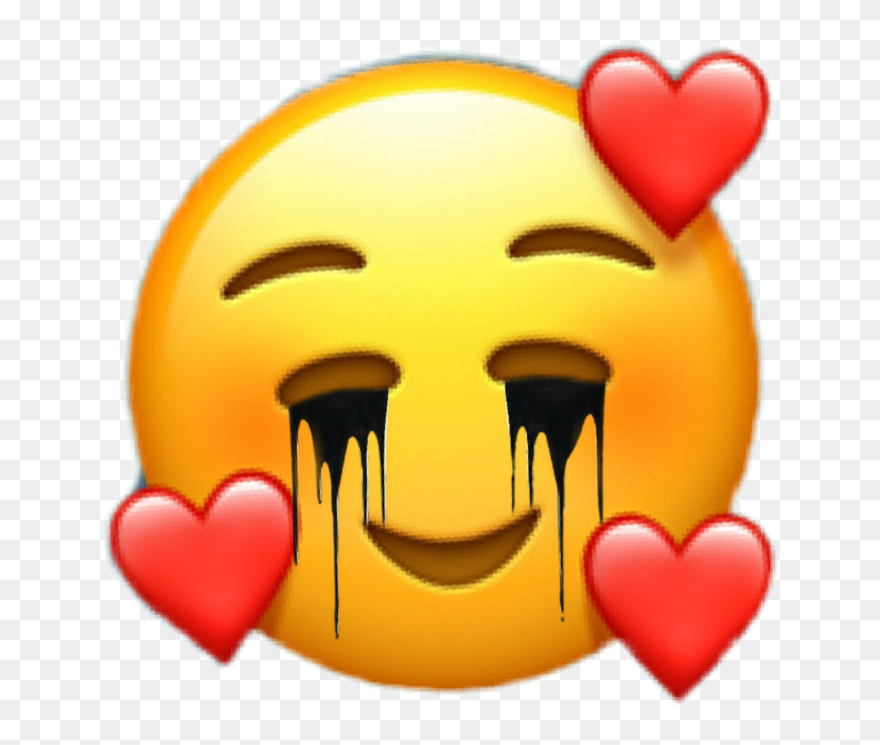 Heart Face Emoji Png Clipart
