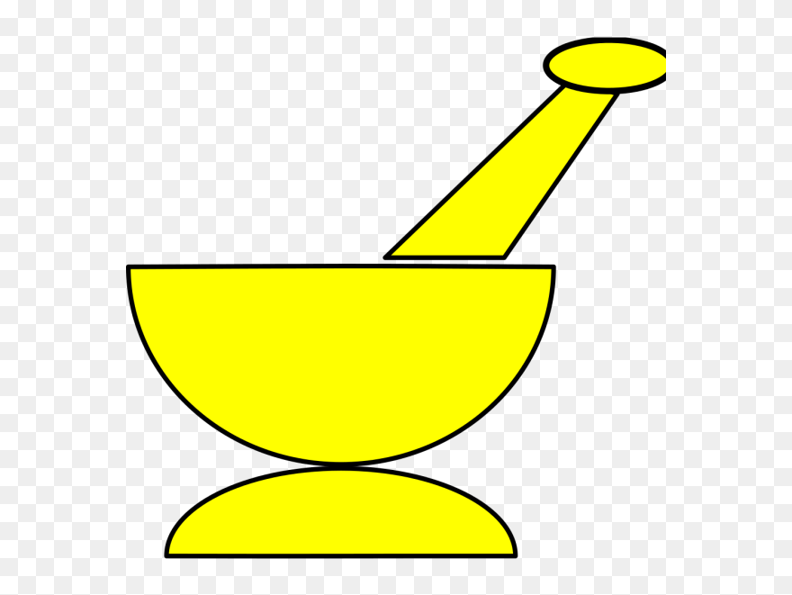 Mortar And Pestle Png Clip Art - Circle Transparent Png