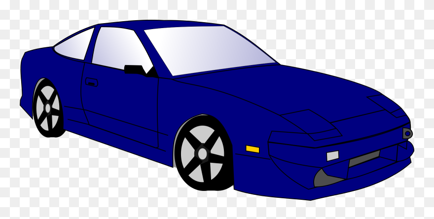 Blue Car Very Small Svg Clip Arts - Car Clip Art - Png Download