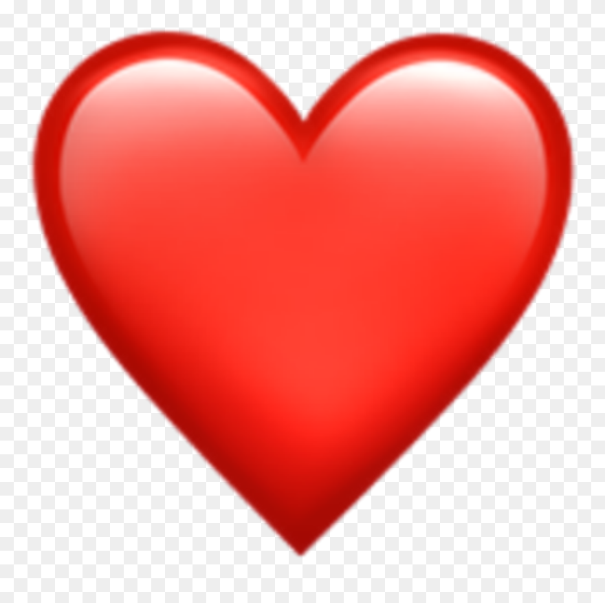 #heart #hearts #coeur #love #lovered #heartred #red - Emoji Clipart