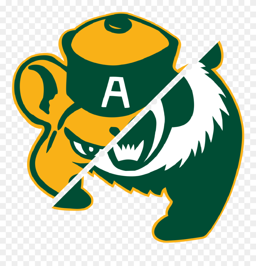 University Of Alberta Golden Bears And Pandas Logos - Alte Liebe Clipart