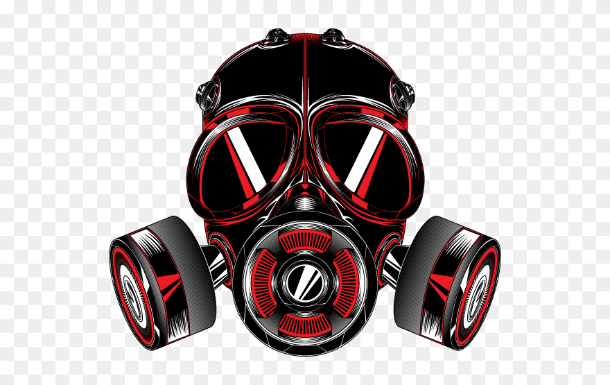 Gas Mask T-shirt Gas Detector - Gas Mask Logo Png Clipart
