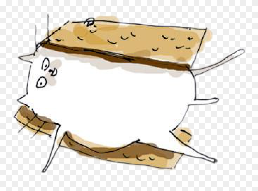 #marshmallow #marshmallows #smore #smores #smorescat - Cat Cartoon Marshmallow Clipart