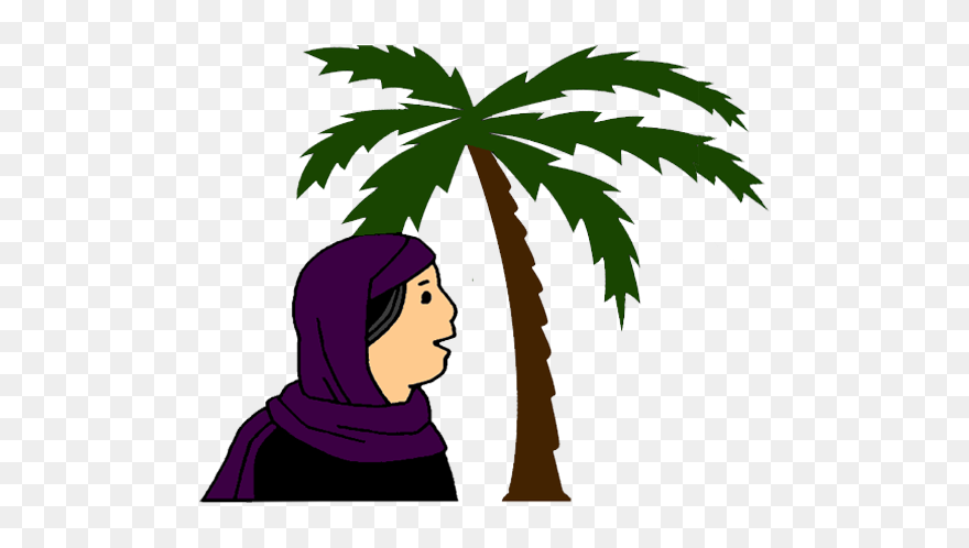 Black Palm Tree Drawings Clipart
