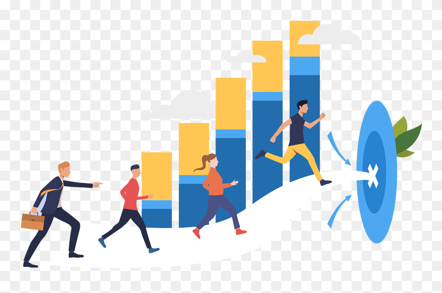 Generate Leads - Gap Analysis And Performance Clipart