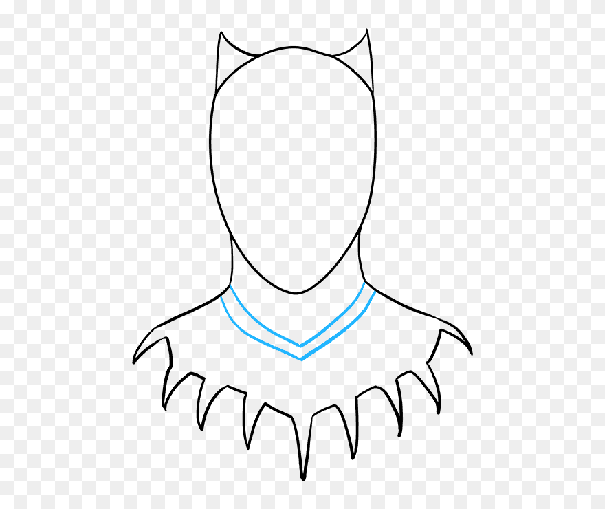 How To Draw Black Panther Clipart