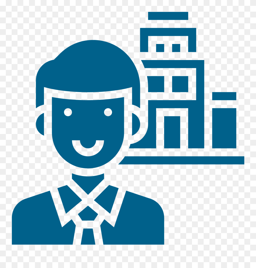 Real Estate Agent - Prestador De Servicios Vector Clipart