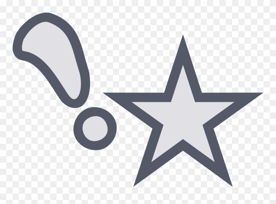 Angle,symbol,circle - Outline Images Of Star Clipart