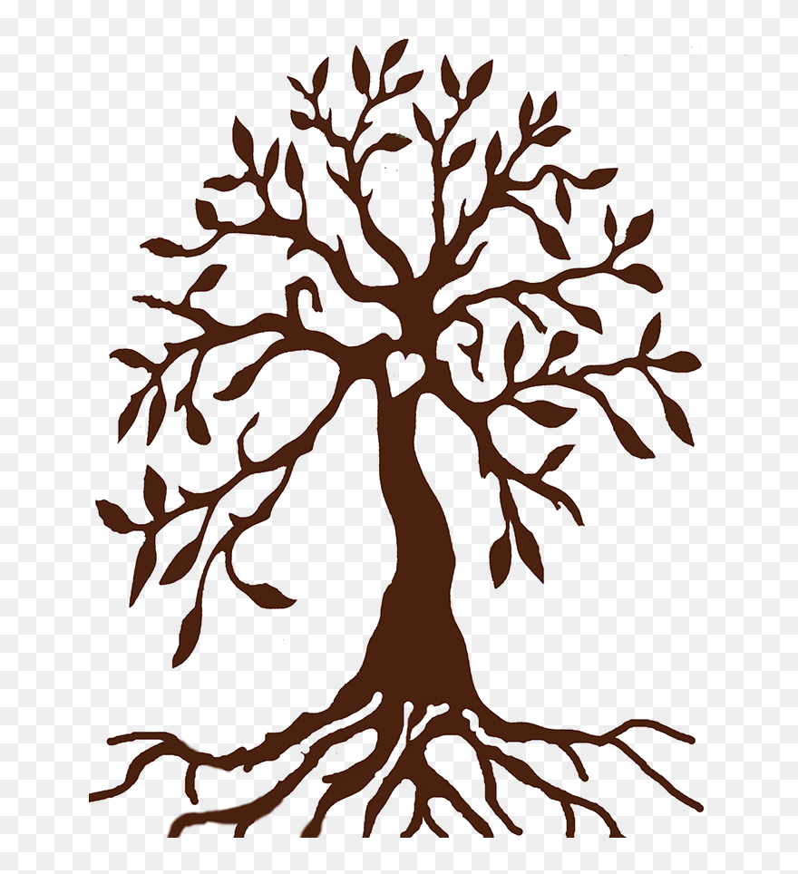 Silhouette Tree Of Life Vector Clipart