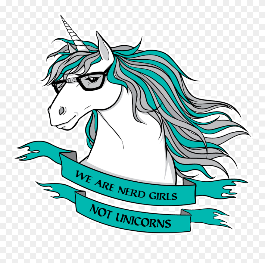 Illustration Clip Art Horse Unicorn Graphic Design - Girl And Horse Graphic Design - Png Download