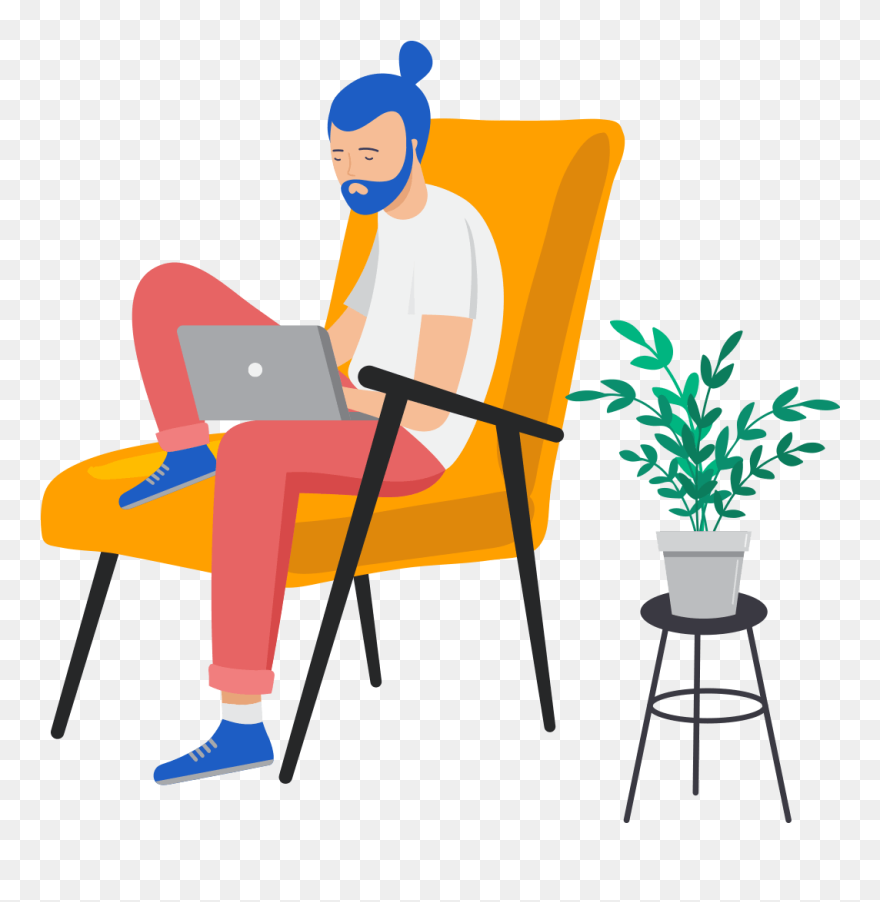 Real Estate Professionals - Work From Home During Lockdown Clipart