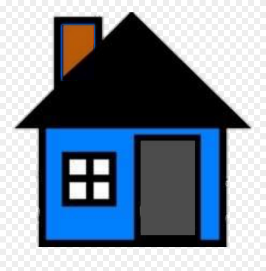 Blue - House Png Clipart Transparent Png
