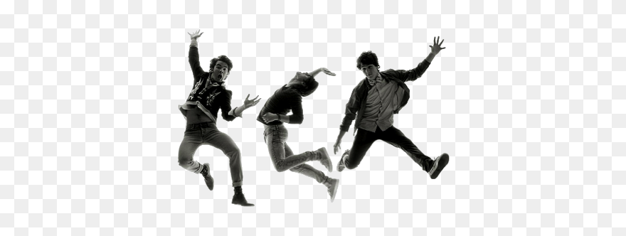 Silhouette Jonas Brothers Clipart - Jonas Brothers Logo Png Transparent Png