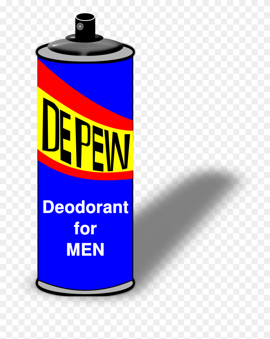 Deodorant Clipart Spray Deodorant - Cylinder - Png Download