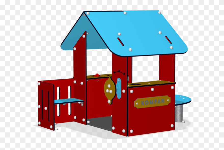 Playhouses And Themed Play - Play House Clip Art - Png Download