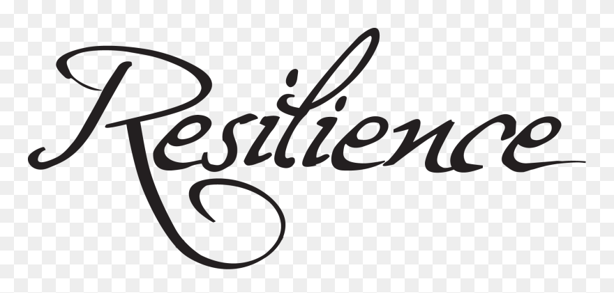 Slow Clipart Resilience - Resilience In Bubble Writing - Png Download