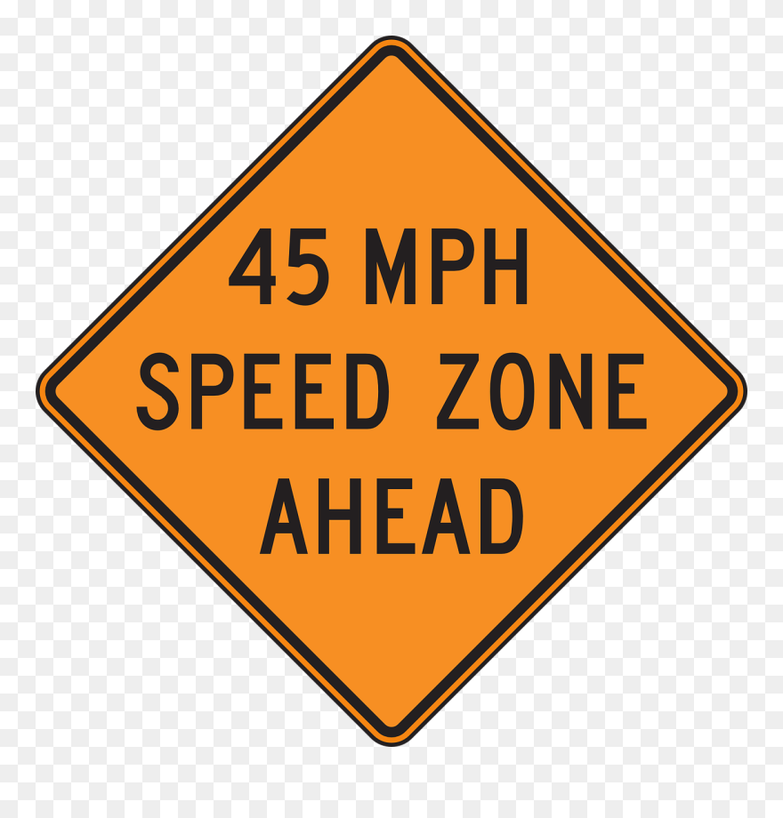 Transparent Speedometer Clipart - Traffic Sign - Png Download