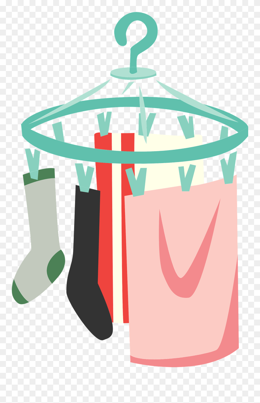 洗濯 物 を 干す イラスト Clipart