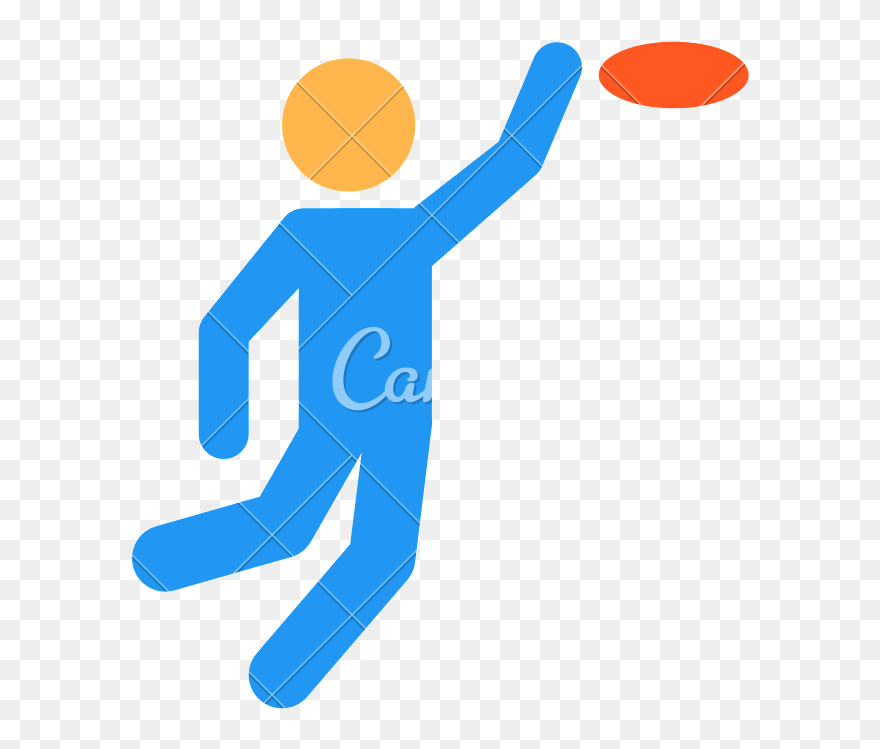 Frisbee - Frisbee Icons8 Clipart