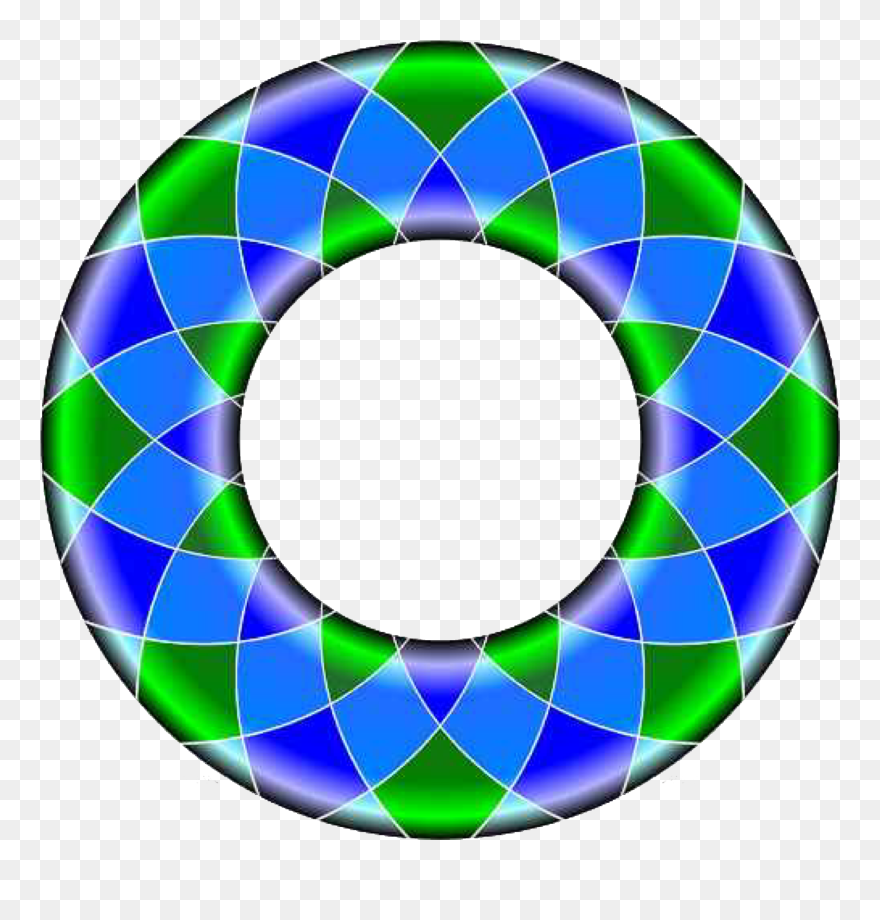 #ring #colorring #frisbee - Circle Clipart