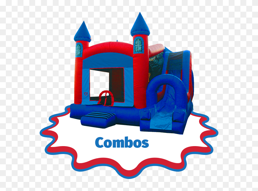 Bounce House Clipart Free Png Library Stock Bounce - Water Slide Transparent Png