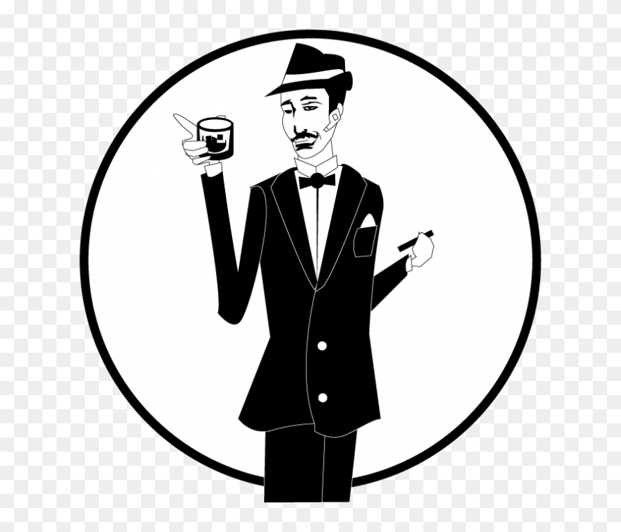 Transparent Water Slide Clipart - Gentleman - Png Download