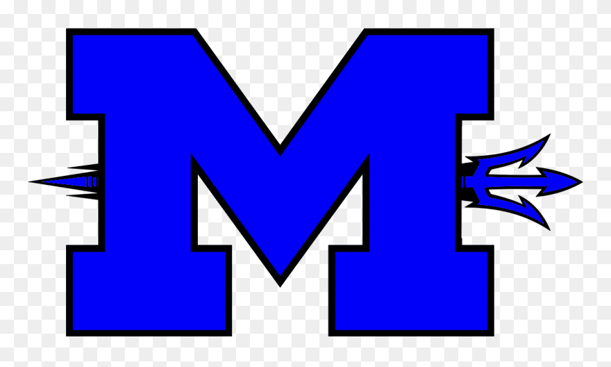 Block M Michigan Logo Clipart