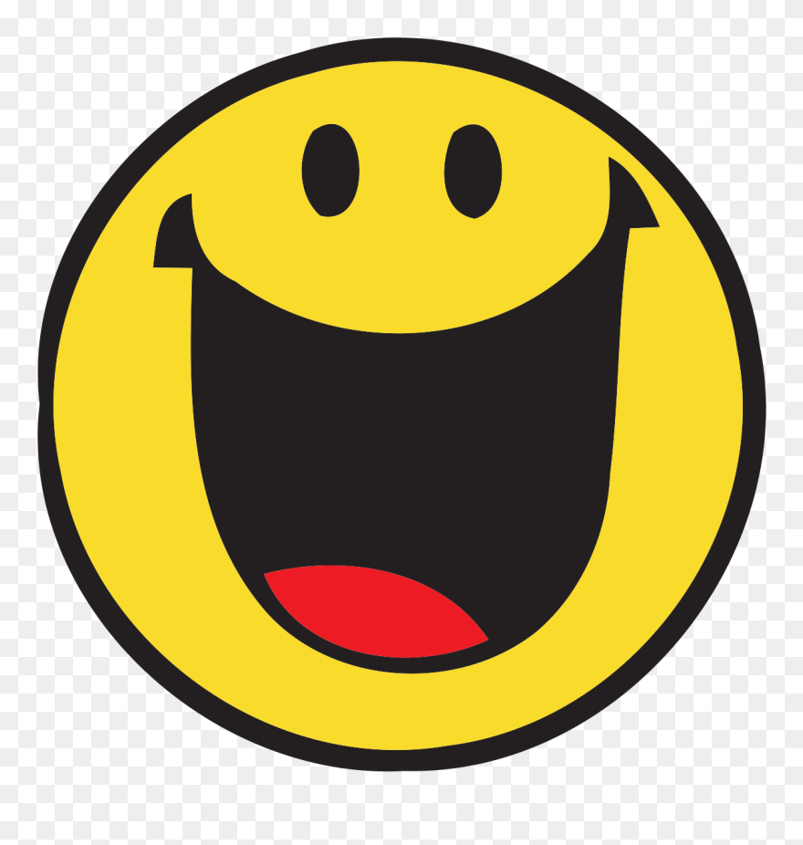 Transparent Emoji Assustado Png - Emoticon Senang Png Clipart