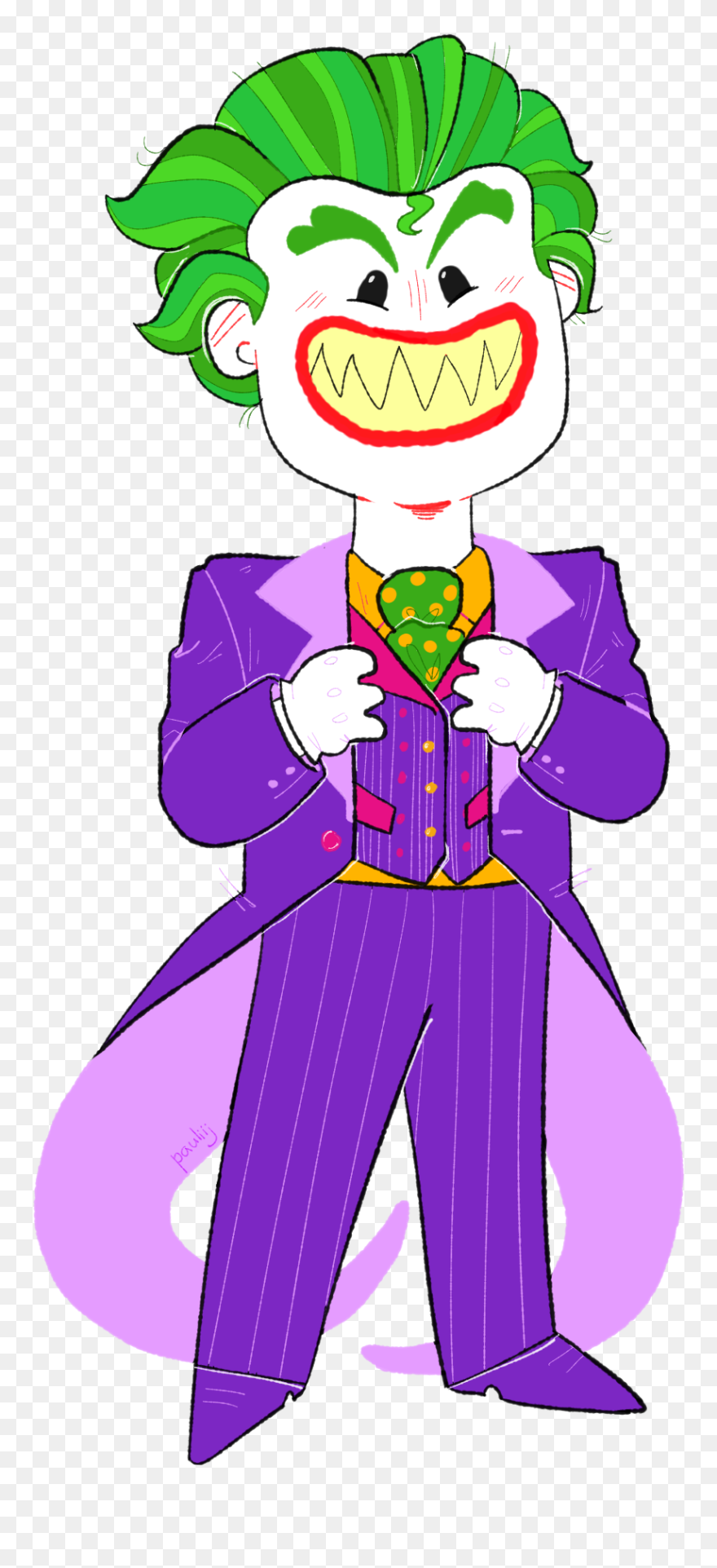 Joker Clipart Lego - Joker Lego Drawing - Png Download