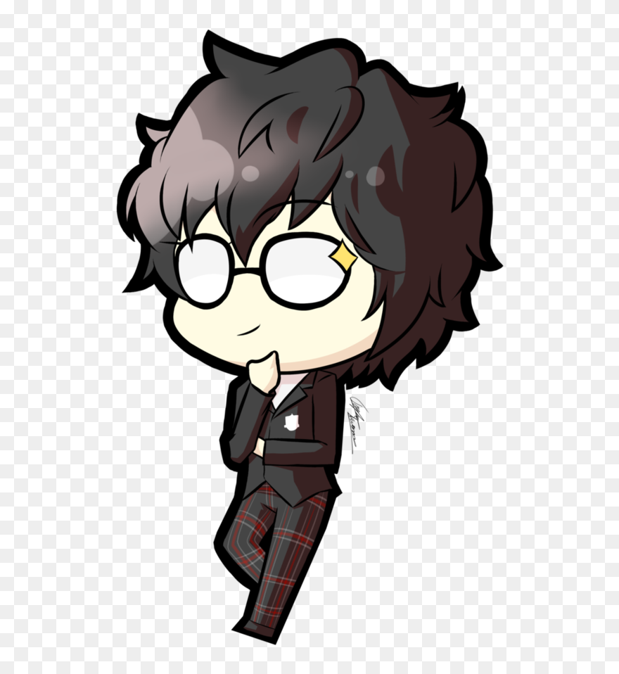 Transparent Persona 5 Joker Png - Persona 5 Joker Chibi Clipart