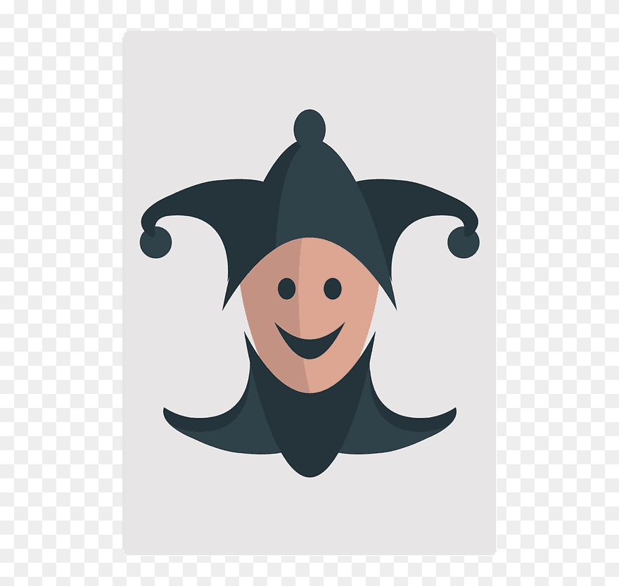 Joker Emoji Clipart - Illustration - Png Download