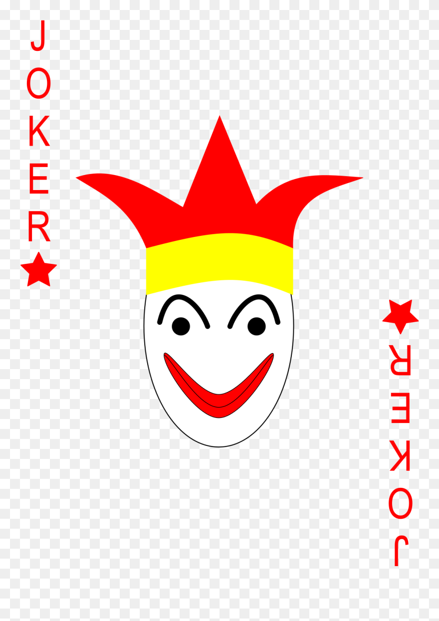 Joker Card Transparent Background Clipart