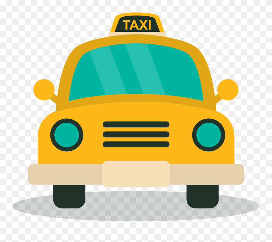 Taxi Cab Clipart Indian Taxi - Taxi Clipart Png Transparent Png