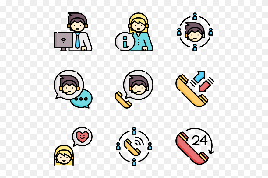 Vector Call Center Png Clipart