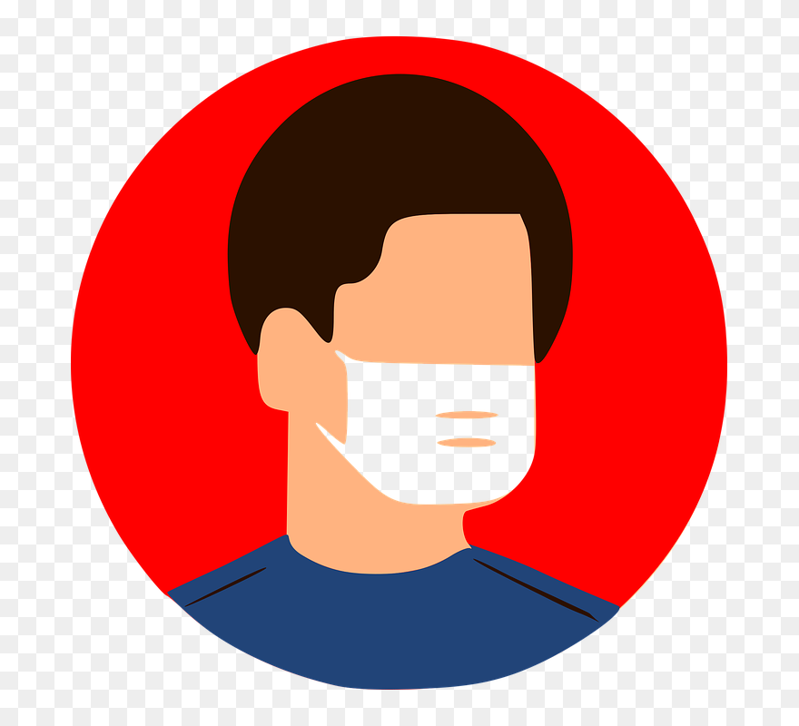Vektor Masker Corona Clipart