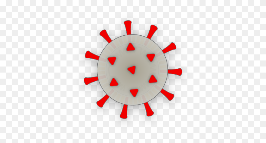 Covid 19 Virus Sticker Clipart