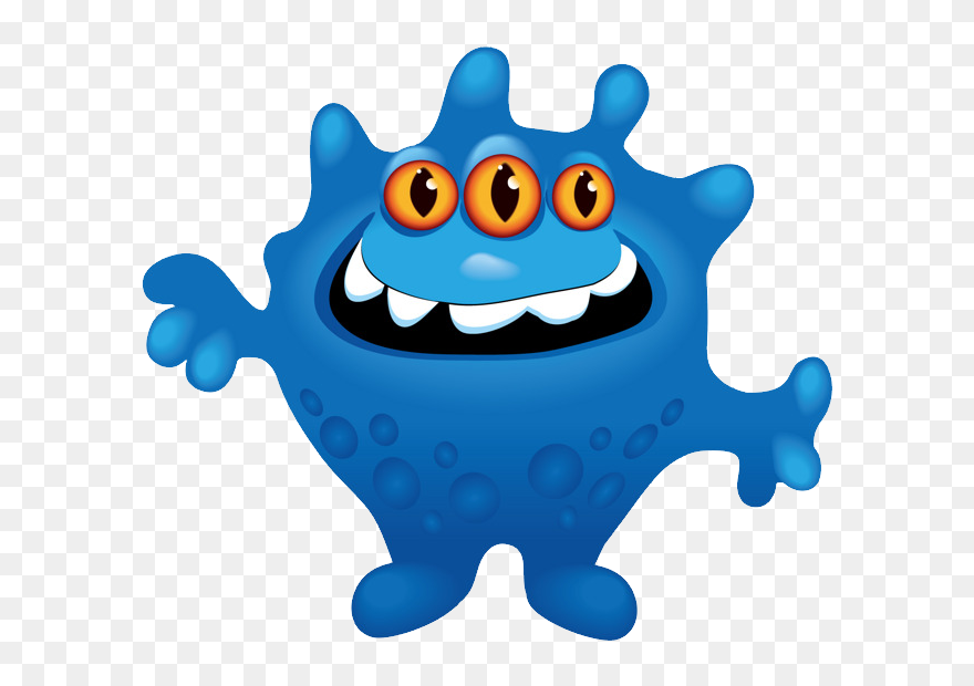 Virus Png - Drawing Of Virus In Computer Clipart