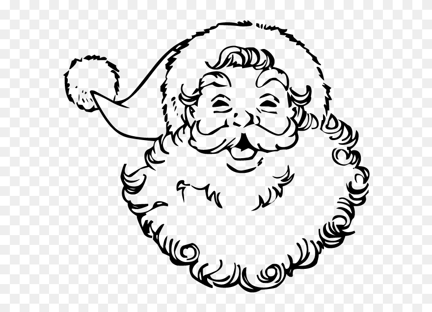 Ho Ho Ho - Merry Christmas Santa Png Clipart