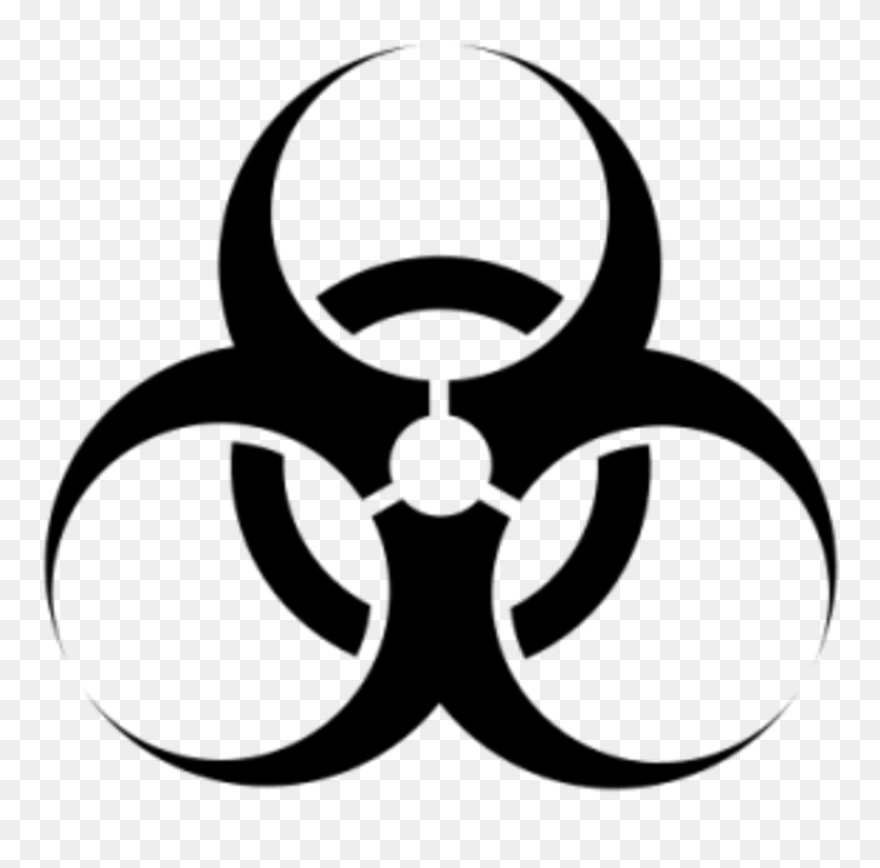 Biohazard - Biohazard Symbol Png Clipart
