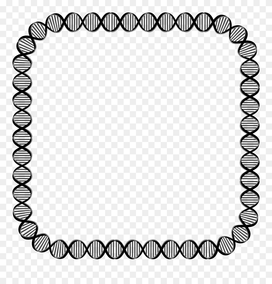 Dna Border Clipart - Png Download
