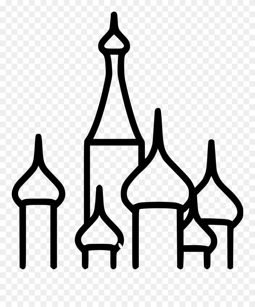 St Basil Cathedral Moscow Svg Png Icon Free Download Free Moscow Icon Clipart 5646264 Pinclipart