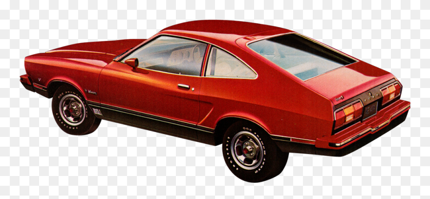 Transparent Classic Muscle Car Clipart - Ford Mustang - Png Download