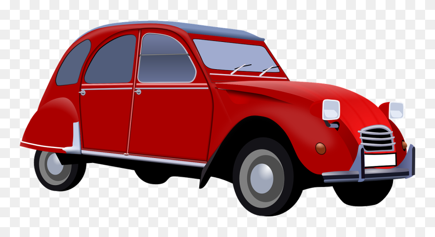 Citroen 2 Cv Vector Clipart