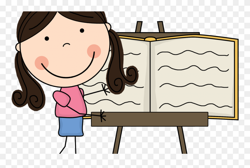 Poetry Center Cliparts 14 - Preschool Library Center Signs - Png Download