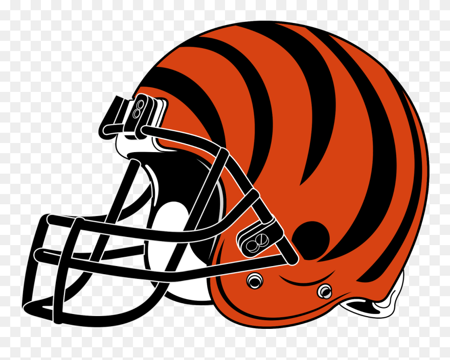 Cincinnati Season Nfl Bowl Bengals Cleveland Browns - Cincinnati Bengals Helmet Clipart - Png Download