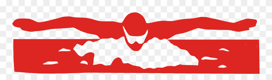 Swimsuit Clipart Red - Swimming Clipart Red - Png Download
