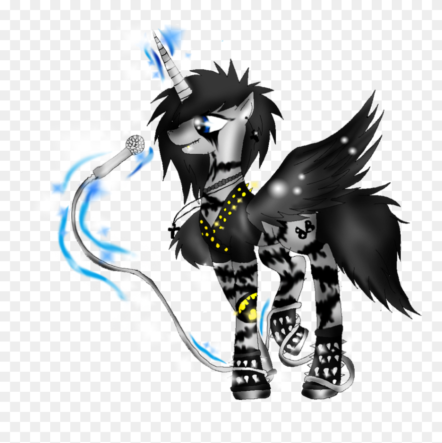 Black Veil Brides Pony By Xxsilvixx On Clipart Library - Black Veil Brides Pony - Png Download