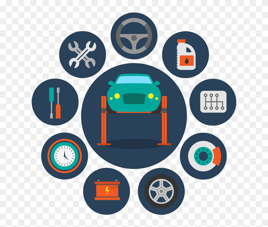 Transparent Automotive Repair Clipart - Workshop Logo Auto Repair - Png Download