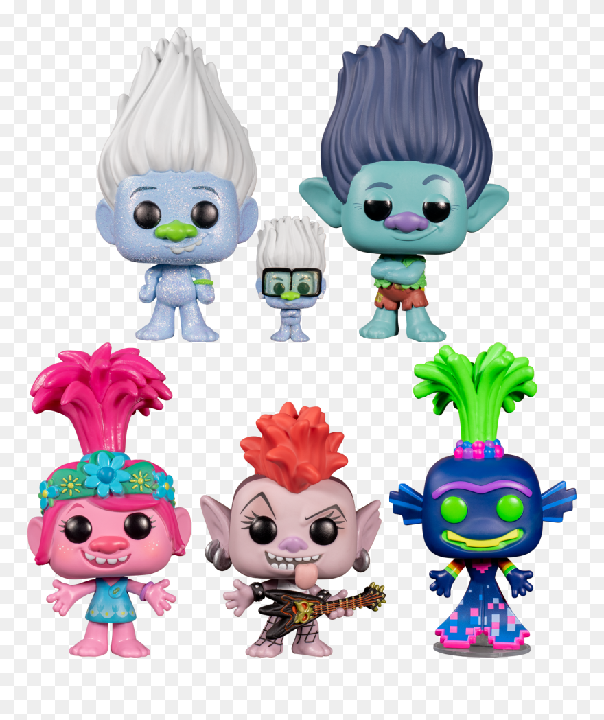 Trolls World Tour - Trolls World Tour Funko Pop Clipart