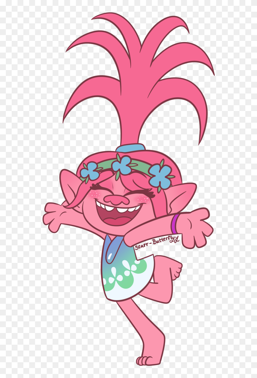 Png Poppy Trolls Clipart